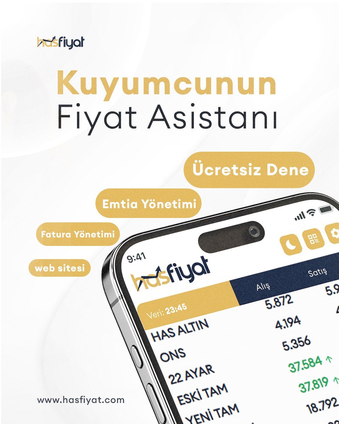 kuyumcu mobil uygulama