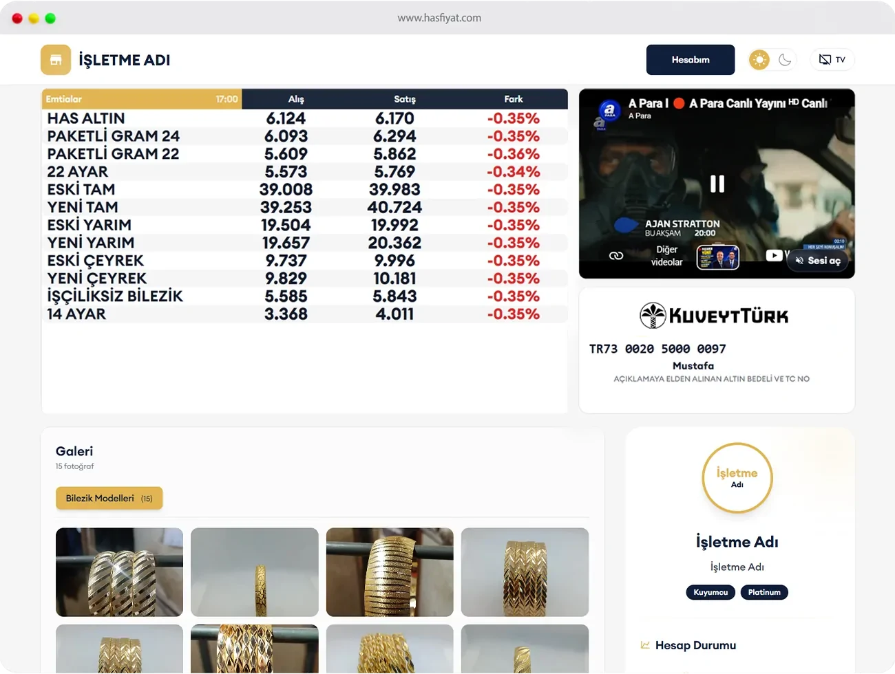 Elite Tema - Web